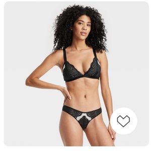NWT Auden Bra (S) and Panty (M) Set